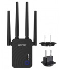 Wifi Repeater / Extender Dual Band Hi-Speed Comfast CF-WR754AC 1200Mbps με Τετραπλή Κεραία