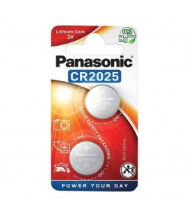 Buttoncell Panasonic CR2025 3V Τεμ. 2