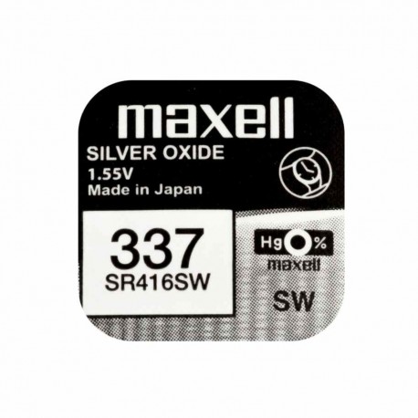 Buttoncell Maxwell 337LD SR416SW Τεμ. 1