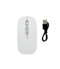 Ασύρματο Ποντίκι iMICE E-1400 1600cpi με 5 Κουμπιά και Αθόρυβη Λειτουργία Λευκό