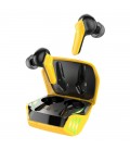 Wireless Hands Free Hoco S21 Magic Shadow Gaming Headset v5.0 με Led Φωτισμό, Βάση Φόρτισης Κίτρινο