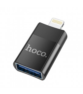 Αντάπτορας Hoco UA17 USB2.0  Lighting σε USB-A  Μαύρο
