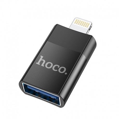 Αντάπτορας Hoco UA17 USB2.0  Lighting σε USB-A  Μαύρο