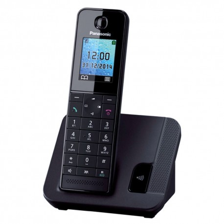 Ασύρματο Ψηφιακό Τηλέφωνο Panasonic KX-TGH210GRB Μαύρο