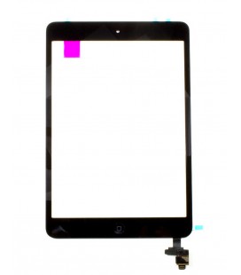 Μηχανισμός Αφής Apple iPad Mini με IC, Home Button και Κόλλα Μαύρο OEM Type A