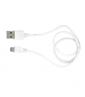 Καλώδιο σύνδεσης Ancus USB σε Micro USB 60 cm Λευκό
