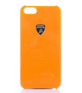 Θήκη Faceplate Lamborghini για Apple iPhone 5/5S Stylish Πορτοκαλί Μεταλλική Diablo-D1