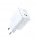 Φορτιστής Ταξιδίου Acefast A1 Fast Charging USB-C PD3.0 PD20W QC3.0 / QC2.0 5V / 2.4A Λευκός