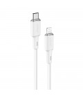 Καλώδιο σύνδεσης Acefast C2-01 USB-C σε Lightning 3A 30W  Apple Certified MFI 1.2m Λευκό
