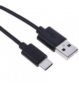 Καλώδιο σύνδεσης Ancus USB AM σε USB-C Μαύρο 20 cm