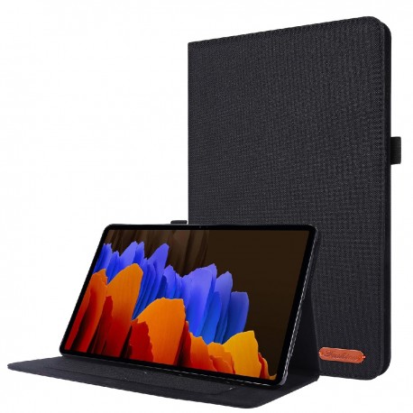 Θήκη Book Ancus Fabric για Samsung Galaxy Tab S8 Ultra Wi-Fi SM-X900 Μαύρη
