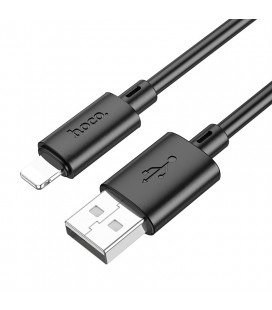 Καλώδιο σύνδεσης Hoco X88 USB σε Lightning 2.4A για Γρήγορη Φόρτιση και Μεταφορά Δεδομένων 1m Μαύρο