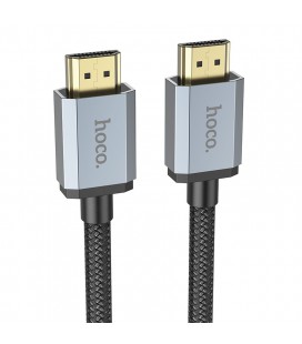 Καλώδιο σύνδεσης HDMI Hoco US03 2.0 σε 4K HD 18Gbps 1m Μαύρο