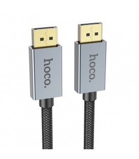 Καλώδιο Hoco US04 Display Port 1.4 to 8K Ultra HD 60Hz 32.4Gbps 1μ. Μαύρο