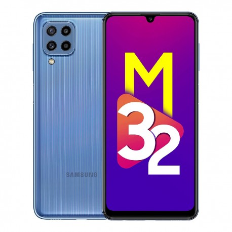 Samsung M325F/DS M32 4G Dual Sim 6.4" 4GB/64GB Μπλε NON EU