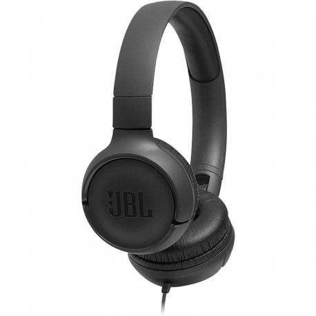 Ακουστικά Stereo On-ear JBL Tune 500 3.5mm Pure Bass Sound με Μικρόφωνο Μαύρο