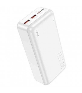 Power Bank Hoco J101B Astute 30000mAh USB 22.5W USB-C 20W 5V/3A LED Ένδειξη Μπαταρίας Λευκό