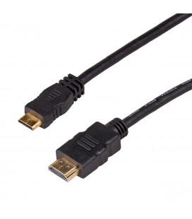 Καλώδιο σύνδεσης Akyga HDMI / mini HDMI AK-HD-10M ver.1.4 Μήκους 1.0m