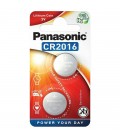 Buttoncell Lithium Coin Panasonic CR2016 3V Τεμ. 2