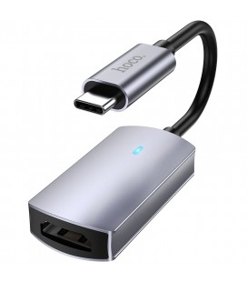 Αντάπτορας  Hoco UA20 Presage USB-C σε HDMI 4K Ultra HD Γκρι