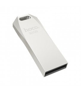 Flash Drive Hoco UD4 Intelligent 32GB USB 2.0 Metal High-Speed Slim Ασημί