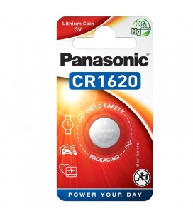 Buttoncell Lithium Panasonic CR1620 3V Τεμ. 1