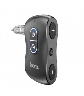 Bluetooth Transmitter Hoco E73 Pro Journey 2-in-1 BT v5.0,έξοδος AUX 3.5mm και USB-C με Ενσωματωμένο Μικρόφωνο Μαύρο