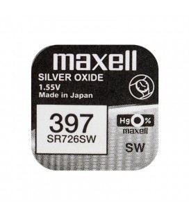Buttoncell Mini Silver Maxell 396-397 SR726SW G2 Τεμ. 1