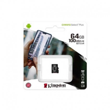 Κάρτα Μνήμης Kingston Canvas Select Plus MicroSDHC Class 10 64GB SDCS2/64GBSP
