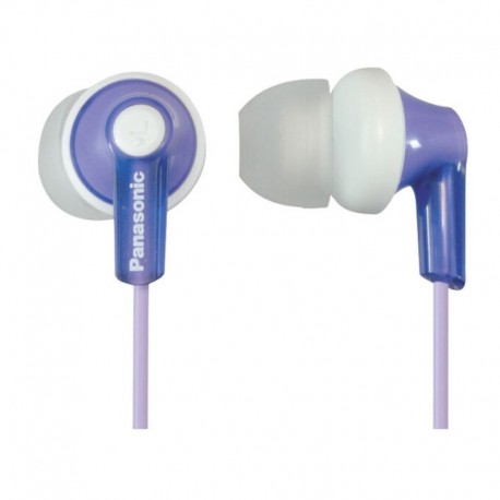 Ακουστικά Panasonic RP-HJE120E-V 3.5mm για Mp3 iPod και Συσκευές Ήχου Μωβ χωρίς Μικρόφωνο