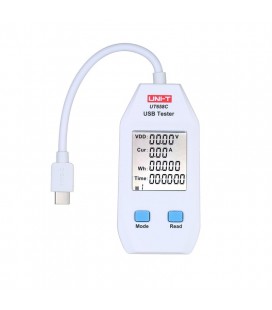 USB-C Tester UT658C με Ενδείξεις Volt, Amper, mAh