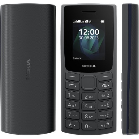 Nokia 105 (2023) Dual Sim 1.8" Γκρι GR