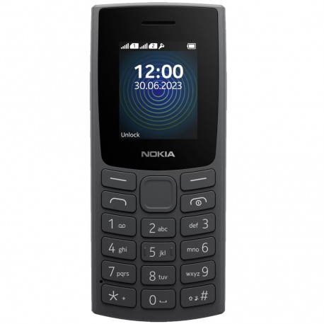 Nokia 110 (2023) Dual Sim 1.8" Μαύρο GR
