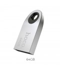 Flash Drive Mini Car Music Hoco UD9 Insightful 64GB USB 2.0 Mini Size Ασημί