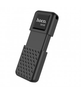 Flash Drive Hoco UD6 Intelligent 32GB USB 2.0 Zinc Alloy Μαύρο