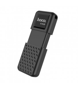 Flash Drive Hoco UD6 Intelligent 64GB USB 2.0 Zinc Alloy Μαύρο
