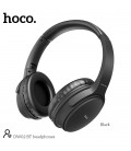 Ασύρματα Ακουστικά Stereo Hoco DW02 BT5.3 3.5 Micro SD και Μικρόφωνο 400mAh Αναδιπλούμενα και με Δυνατότητα Επέκτασης Μαύρα