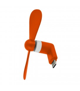 USB USB-C Mini Fan Ancus Πορτοκαλί