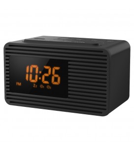 Ραδιορολόι Panasonic RC-800EG-K  με Οθόνη, FM Radio και Διπλό Ξυπνητήρι Μαύρο