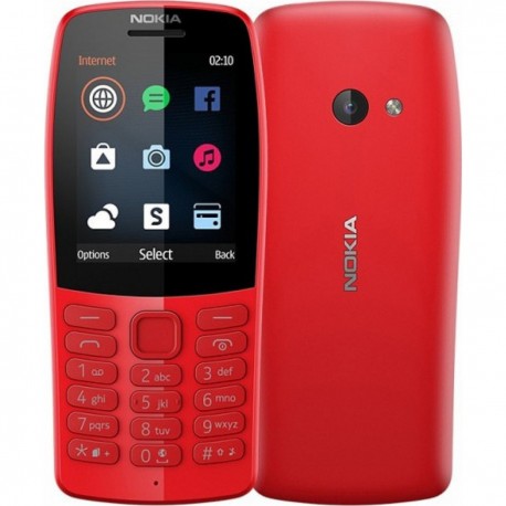 Nokia 210 (2019) 4th Edition Dual Sim 2.4" Κόκκινο GR