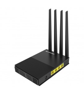 Wireless Router Comfast CF-WR617AC Dual Band 1200Mbps 4x5dBi έως 5.8GHz Μαύρο
