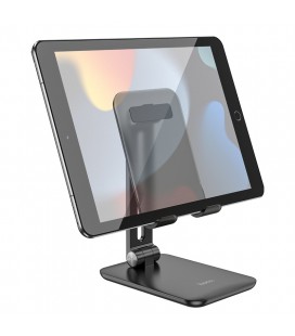 Αναδιπλούμενη Βάση Στήριξης Κινητού - Tablet Hoco HD1 Admire Μαύρη 4.7"-10.5"