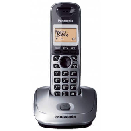 Ασύρματο Ψηφιακό Τηλέφωνο Panasonic KX-TG2511 Ασημί