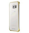Θήκη Faceplate Samsung Clear Cover EF-QG920BFEGWW για SM-G920F Galaxy S6 Διάφανο - Χρυσό