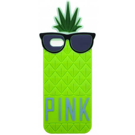 Θήκη Σιλικόνης Ancus Pineapple για Apple iPhone 6/6S Πράσινη